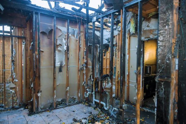 Professional Fire Damage Removal technician working in Plymouth Meeting, PA